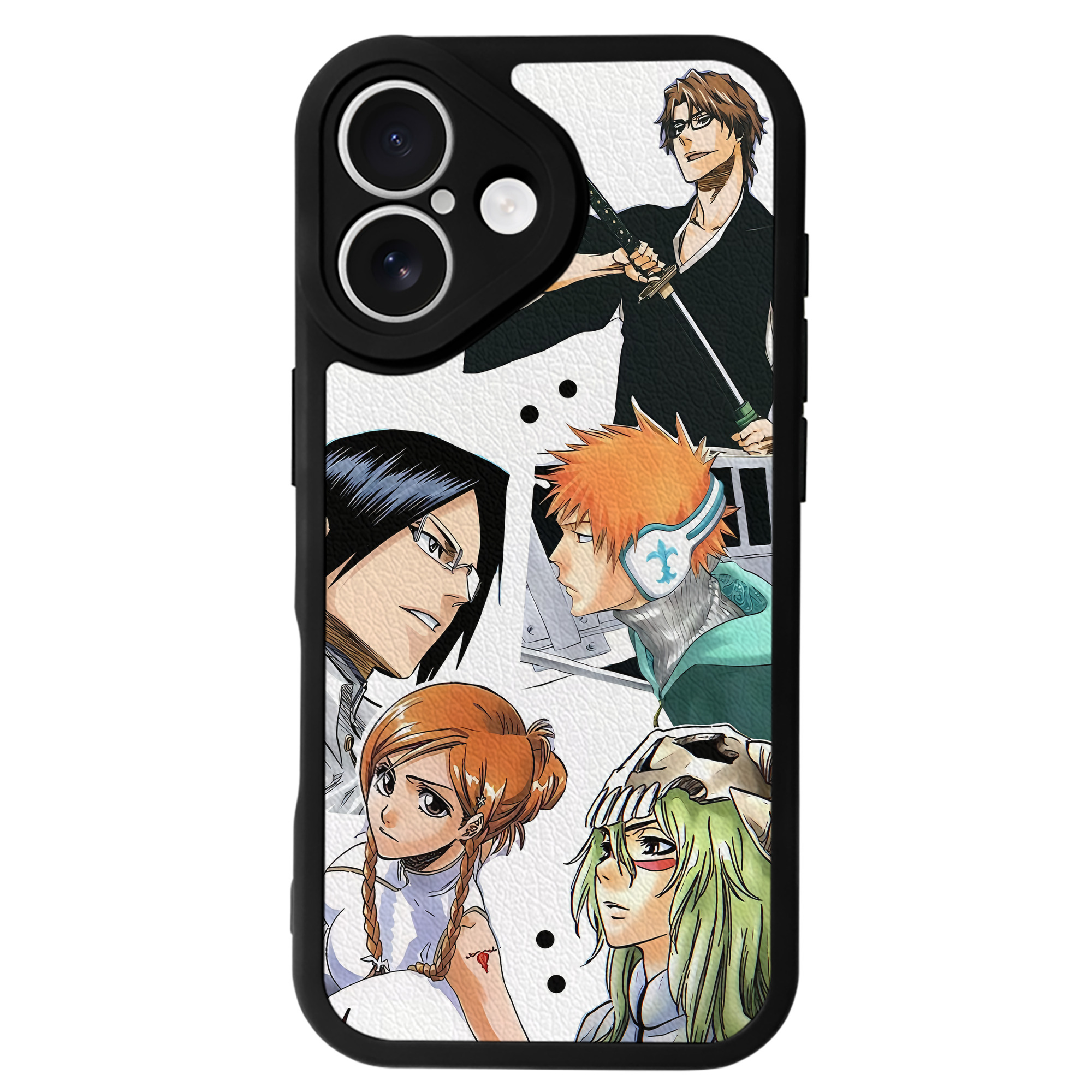（画像用） ハイキュー!! Haikyu!! 【iPhone 16シリーズ対応】シリコンスマホケース（レザー調） 材質：シリコン